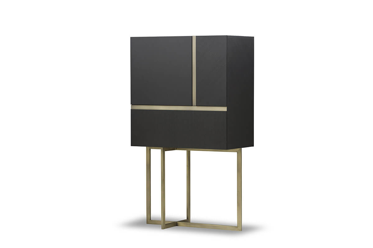 Gloss Bar Cabinet