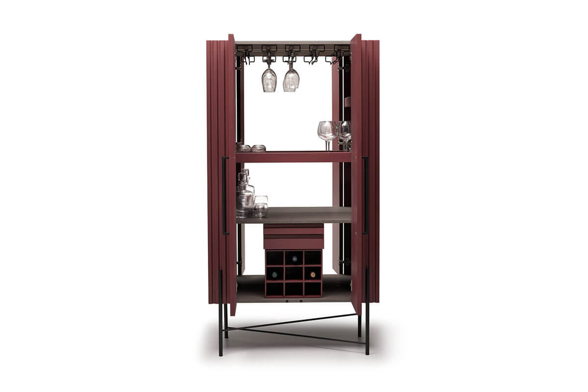 Brick Bar Cabinet