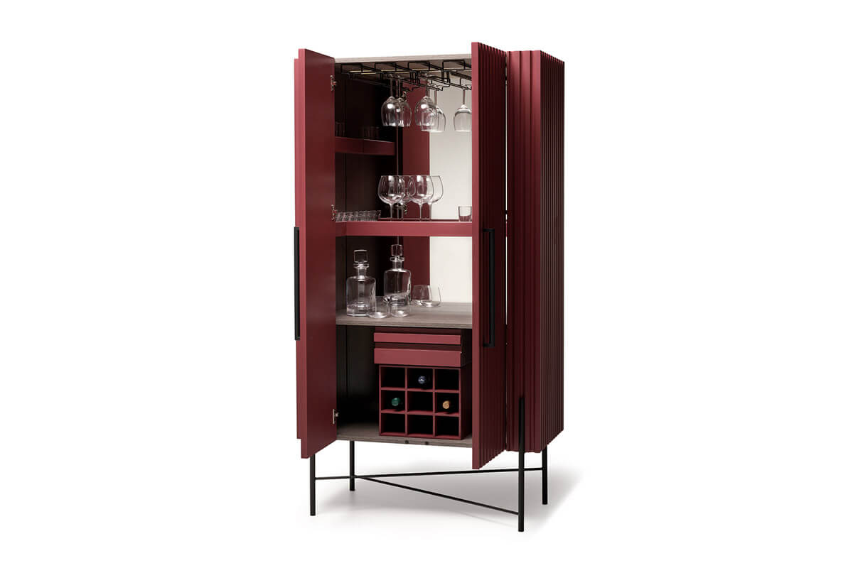 Brick Bar Cabinet