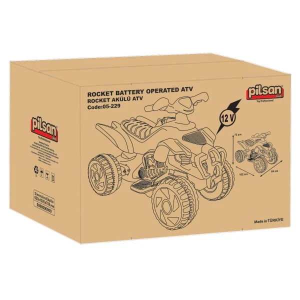 Rocket 12V Battery ATV