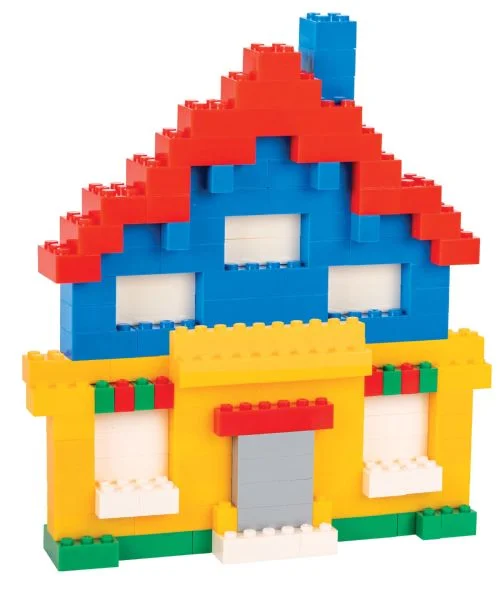 Micro Blocks with Acrobat Man (341 Pieces)
