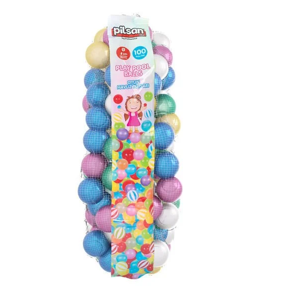 6 cm 100 Piece Net Play Pool Balls