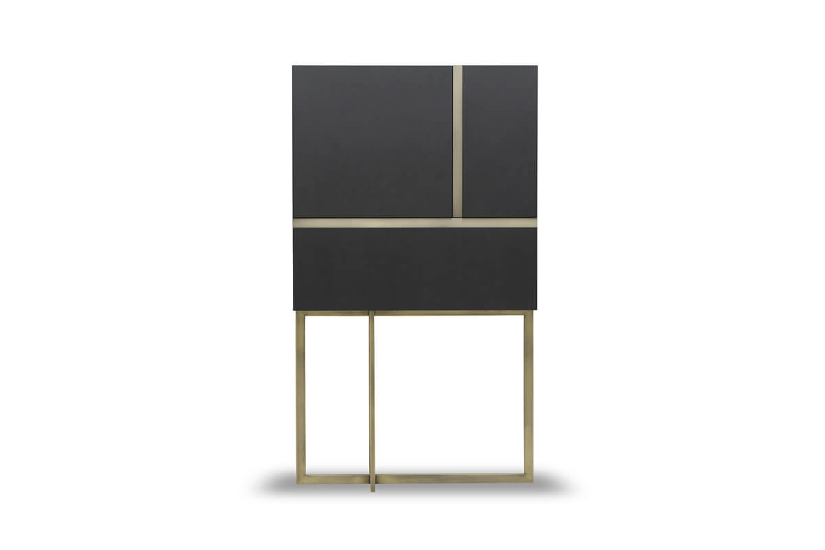 Gloss Bar Cabinet