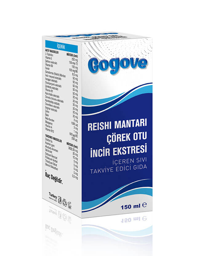 Gogove Reishi Mushroom – Black Cumin – Fig Extract
