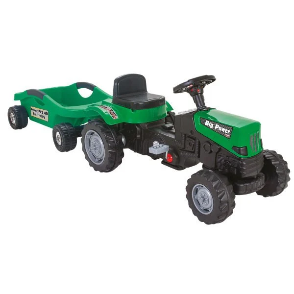 Power Pedal Big Trolley Tractor