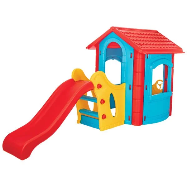 Happy House with Slide