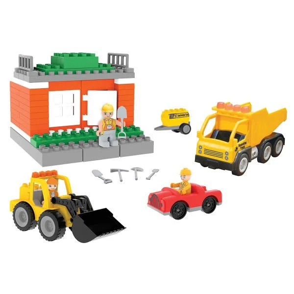 Double Blocks Bucket Dozer Set