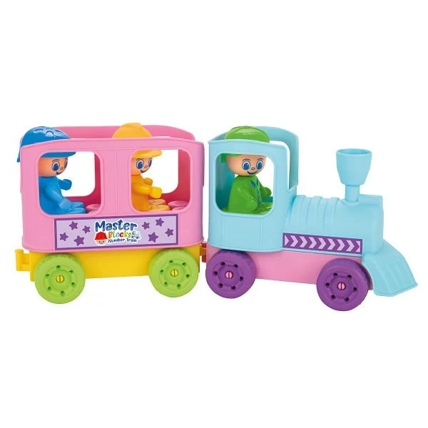 Master Blocks Number Train