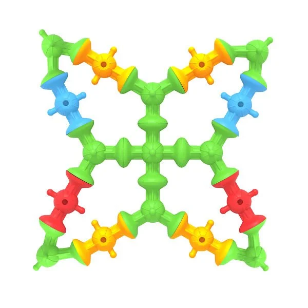 Soft Suction Cup Molecules 44 Pieces